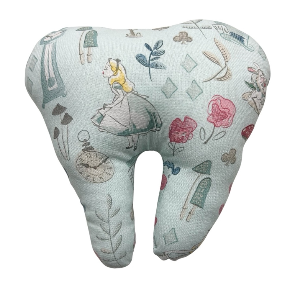 Tooth Fairy Pillow Hand Crafted - Alice in Wonderland